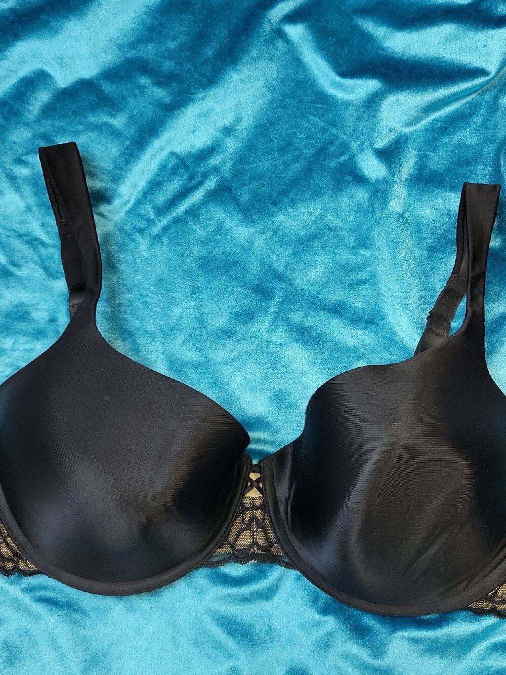 Women's 40D Black Lace Bra